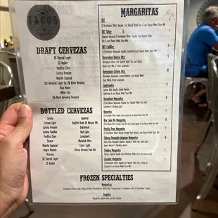 Drink menu2