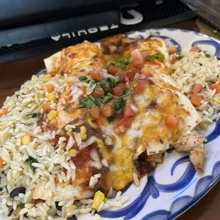 Barbacoa Enchiladas