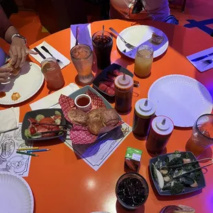 Overview of the beginning spread