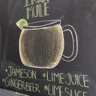 One of our seasonal specialty drinks.