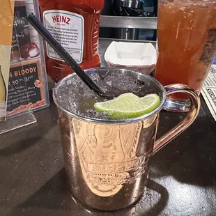 Blueberry mule