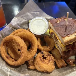 The big wood with steak house rings