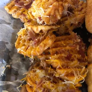 Loaded Waffle Fries