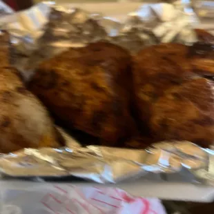 Chicken with no sauce . I didn't ask for no sauce.