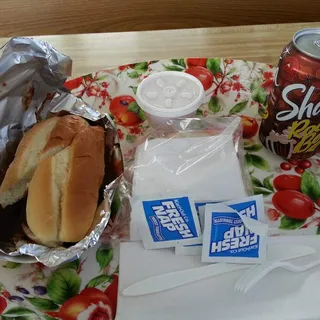 Sliced Beef Sandwich