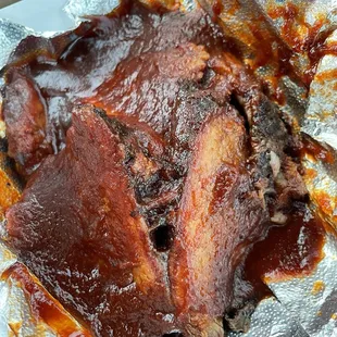 This is the brisket sandwich.