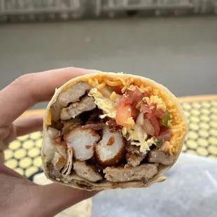 Benji Breakfast Burrito (no beans)