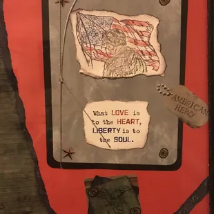 Interesting quote in the ladies room