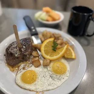 Love coming here for steak and eggs ! Great service as always