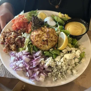 Crab Cake Cobb Salad