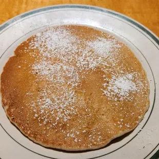 Pancake - thin and rubbery - meh