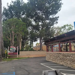 The parking was easy.