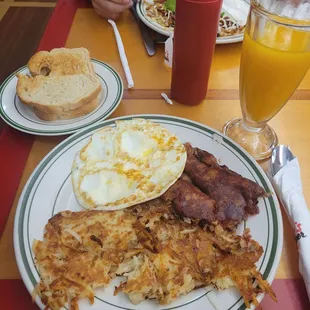 Corned Beef Hash plate... wanting more of it.