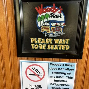 a no smoking sign