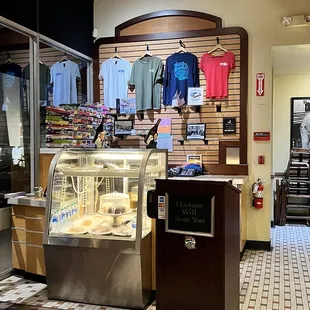 the inside of the restaurant