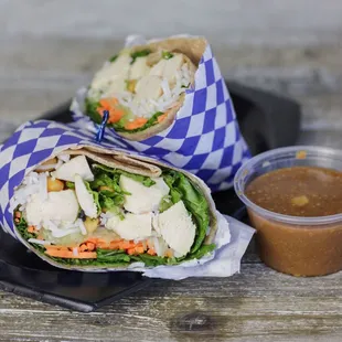Asian Chicken Wrap