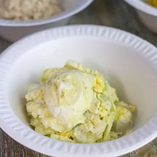 Egg salad scoop