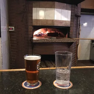 A Sam Adam's Lager &amp; Za