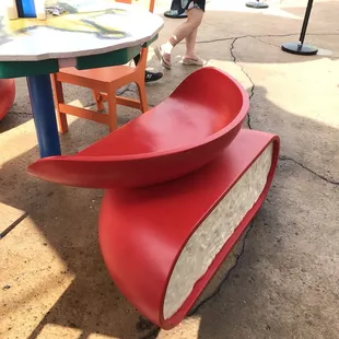 The seats look like Babybel cheese