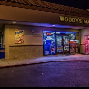 the outside of the store