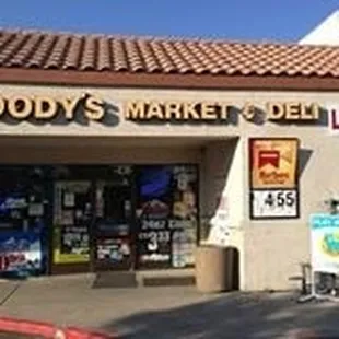 the outside of the store