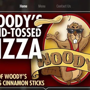 woody's hand tossed pizza