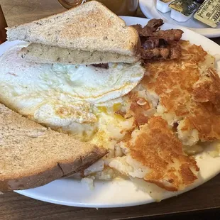 Triple with bacon