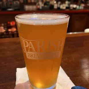They had a few decent beers on draft.  Like this Dr. Juice.