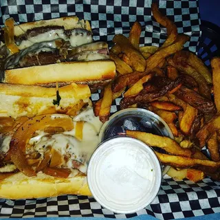 Smoked Prime Rib Sandwich