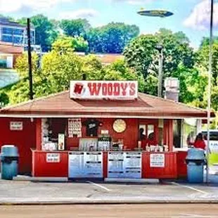 the exterior of the restaurant