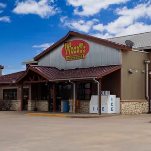 the front of the restaurant