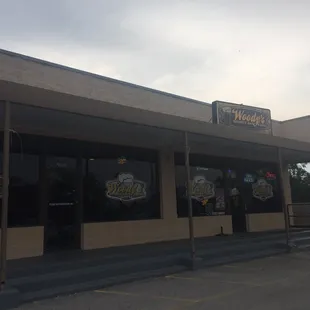 The restaurant front