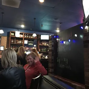 Nice bar with lots of televisions to watch sports.