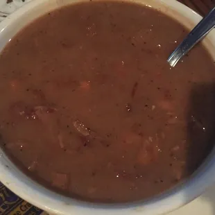Pinto bean soup