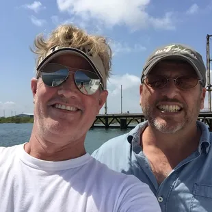 Me and Mark on the cruise