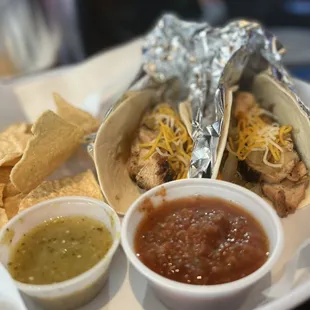 Chicken tacos