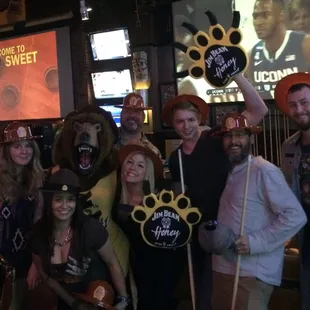 We have great regulars! Our beer and liquor reps come by frequently to do fun promotions