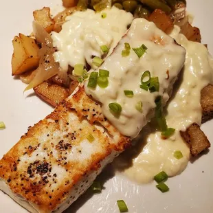 Halibut Oscar