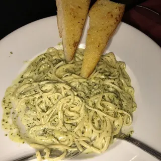 Shrimp Pesto Pasta