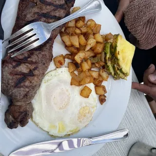 New York Steak & Eggs
