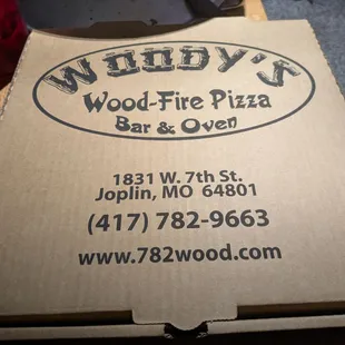 Woody's Woodfire Pizza, Joplin