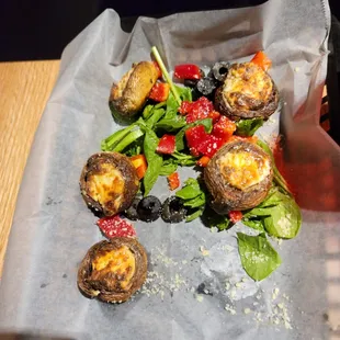 Stuffed mushrooms