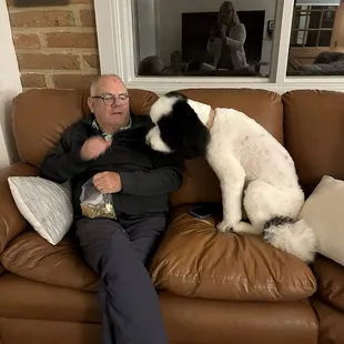 My hubby admires her " Doo"