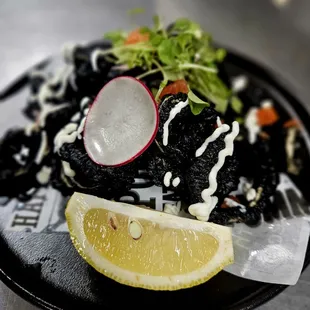 a plate of food