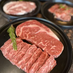 Beef shot ribs, Beef ribeye