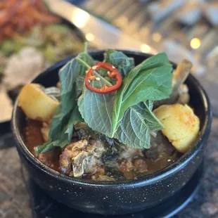 Beef Short Rib Stew - weird taste, would not recommend