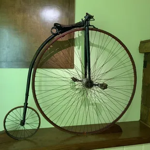 Old time bicycle