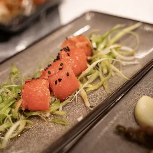 sushi and sashimi, food