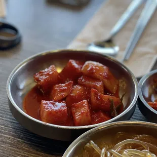 Pickled radish banchan