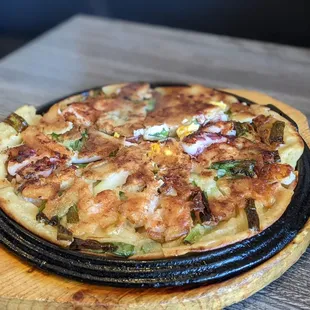 Seafood Pancake